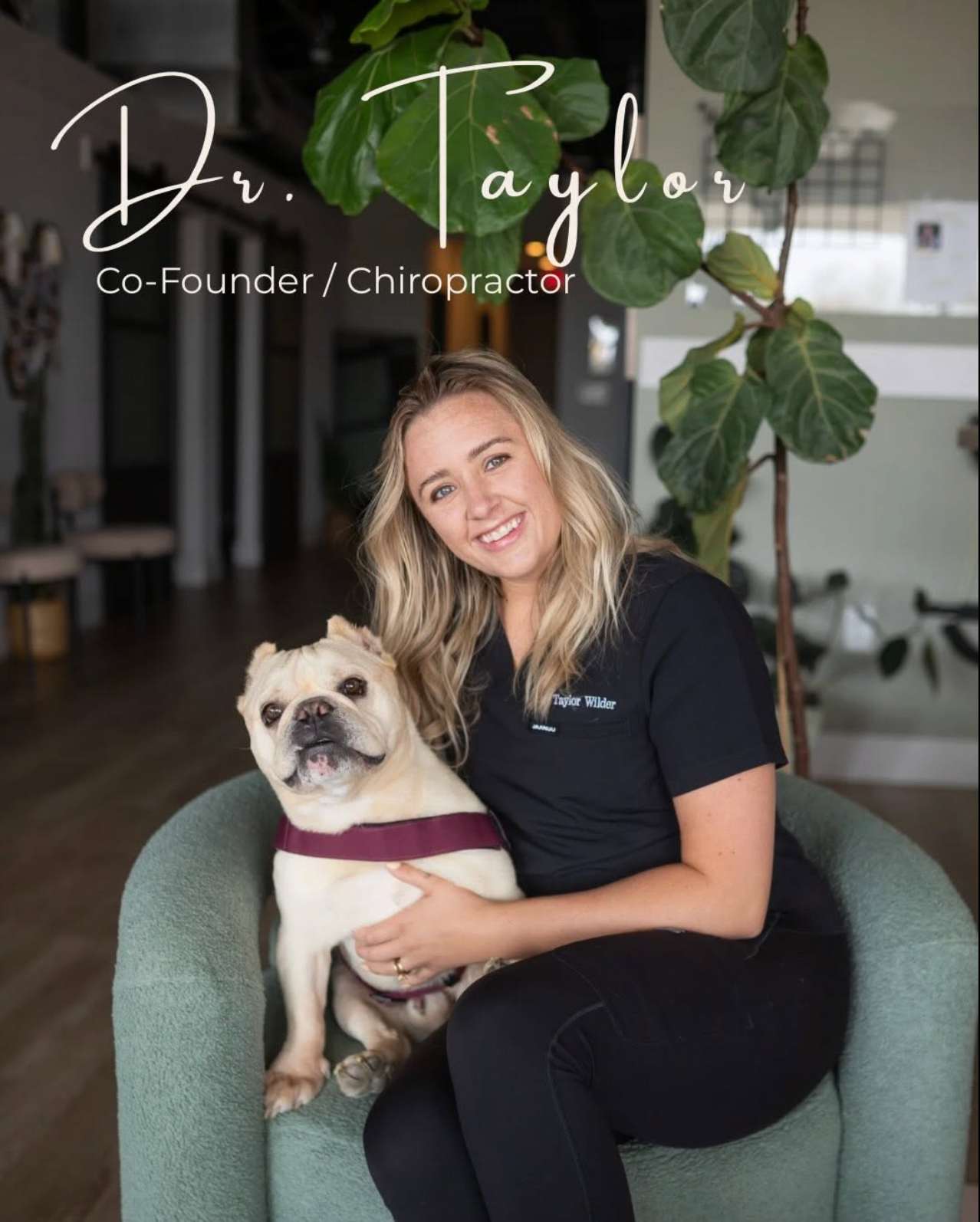 Dr. Taylor Jacobs, co-founder and chiropractor at Everwell in Overland Park