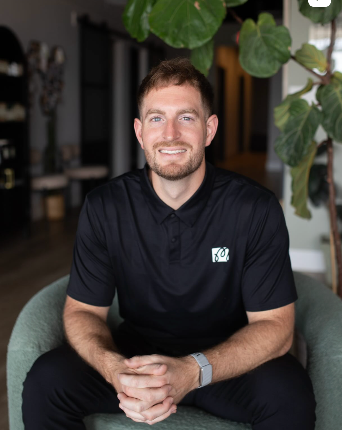 Dr. Garrett Wilder, co-founder and chiropractor at Everwell in Overland Park